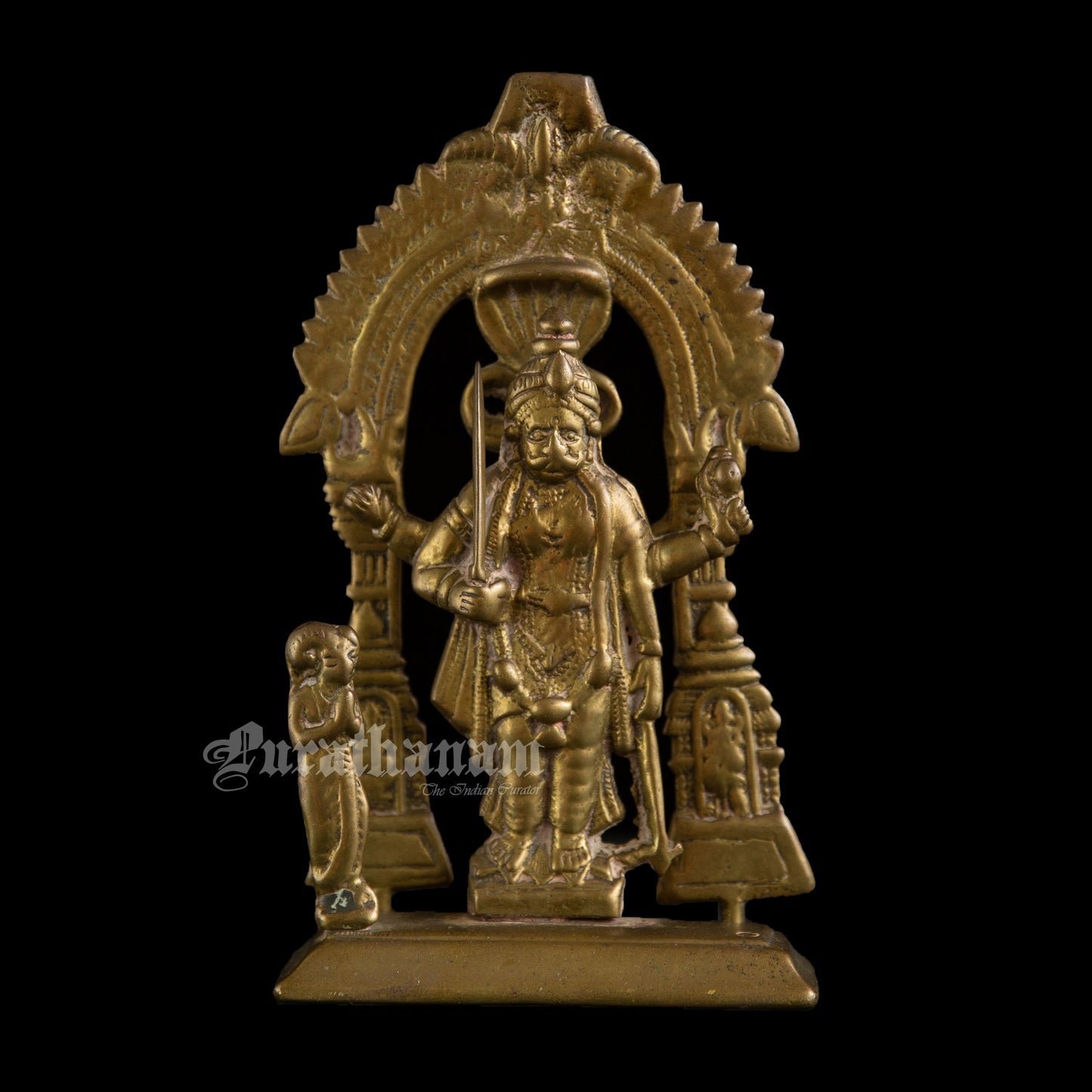 Veerabhadra Figurine   - Brass