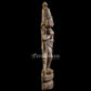 Lakshmi  - Red Sanders wood sculpture