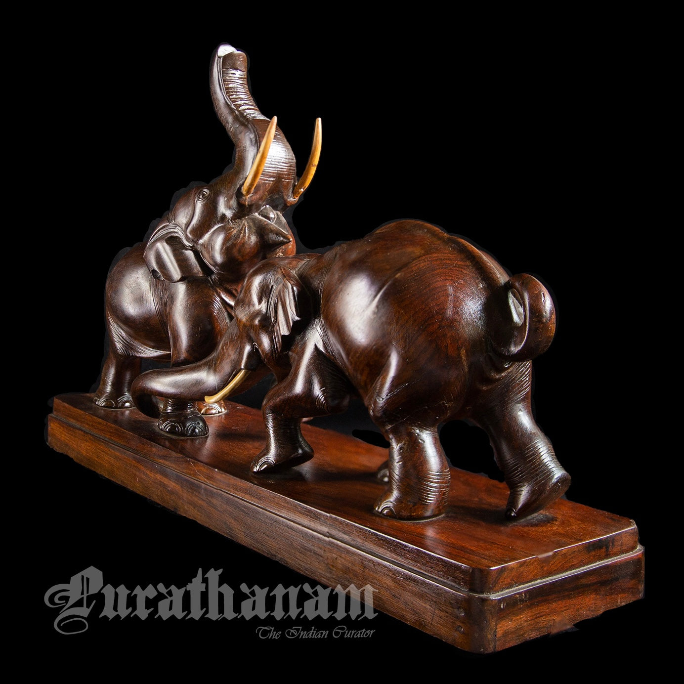 Elephants - Rose wood