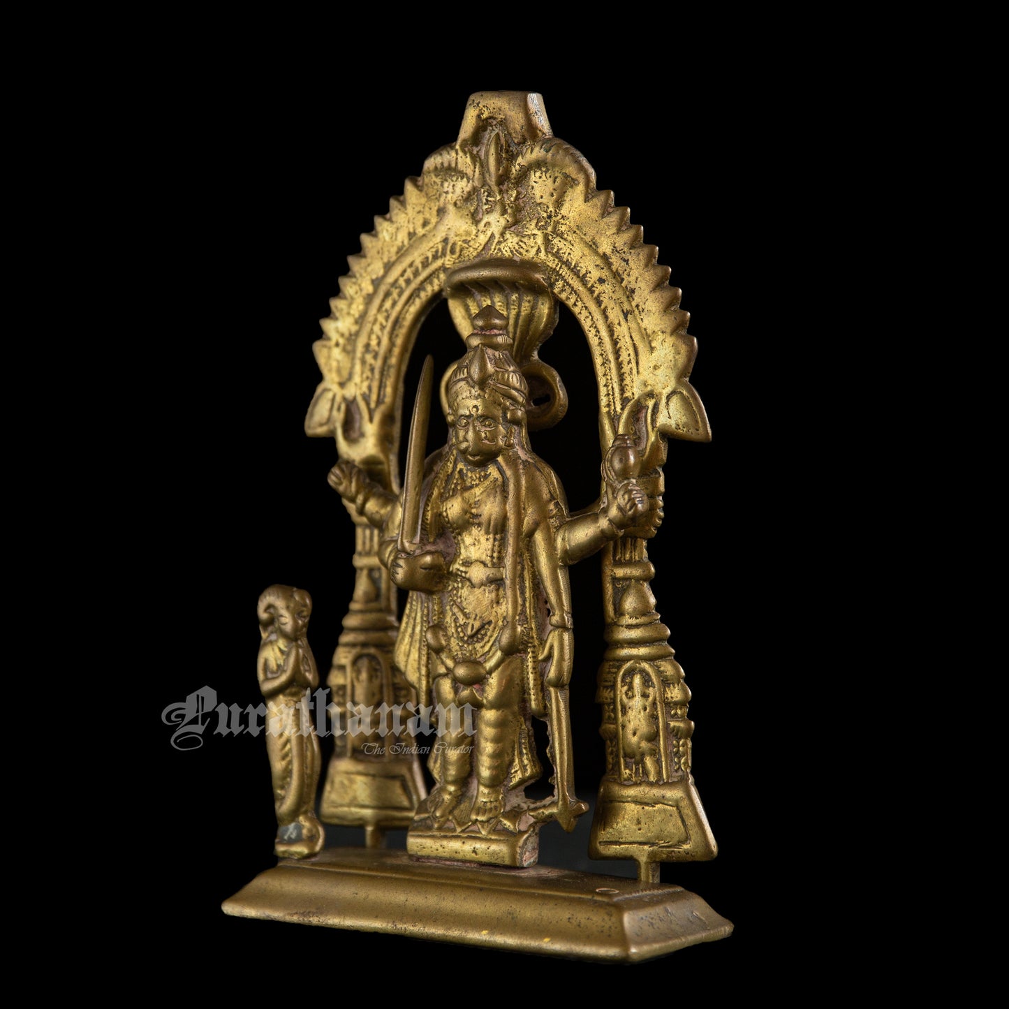 Veerabhadra Figurine   - Brass