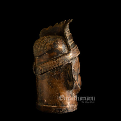 Bhairava Head   - Brass