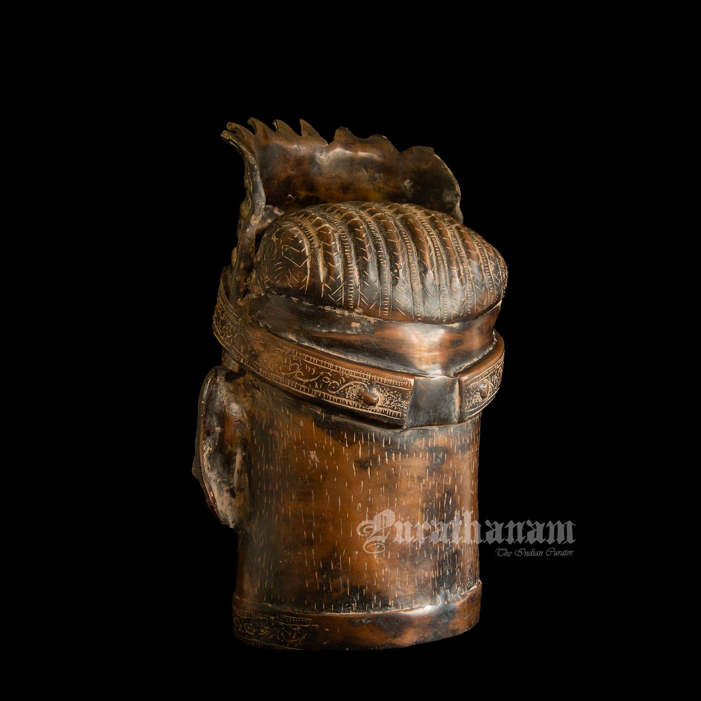Bhairava Head   - Brass