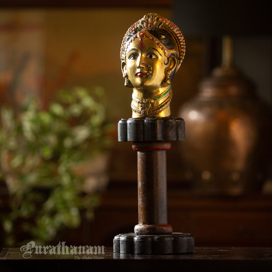 Gauri Head - Brass