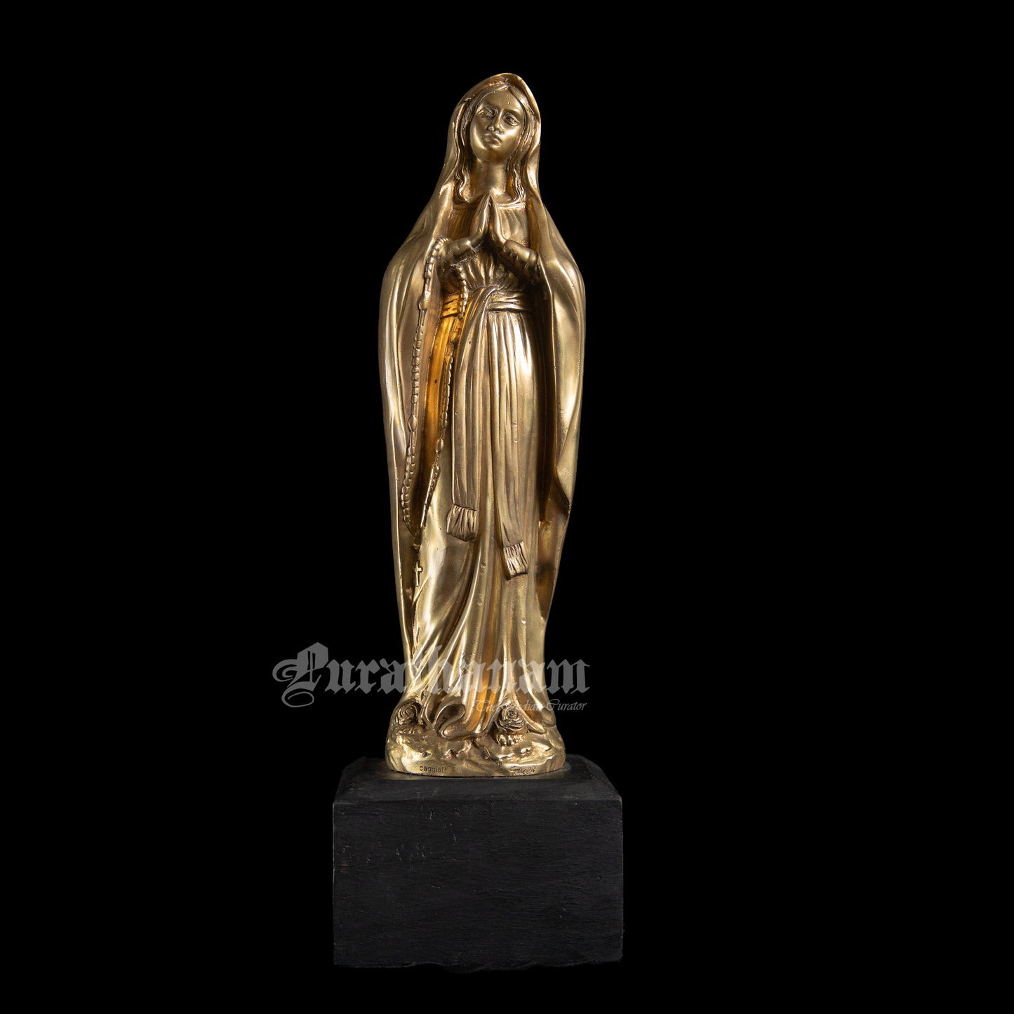 The Virgin Mary - Brass Sculpture