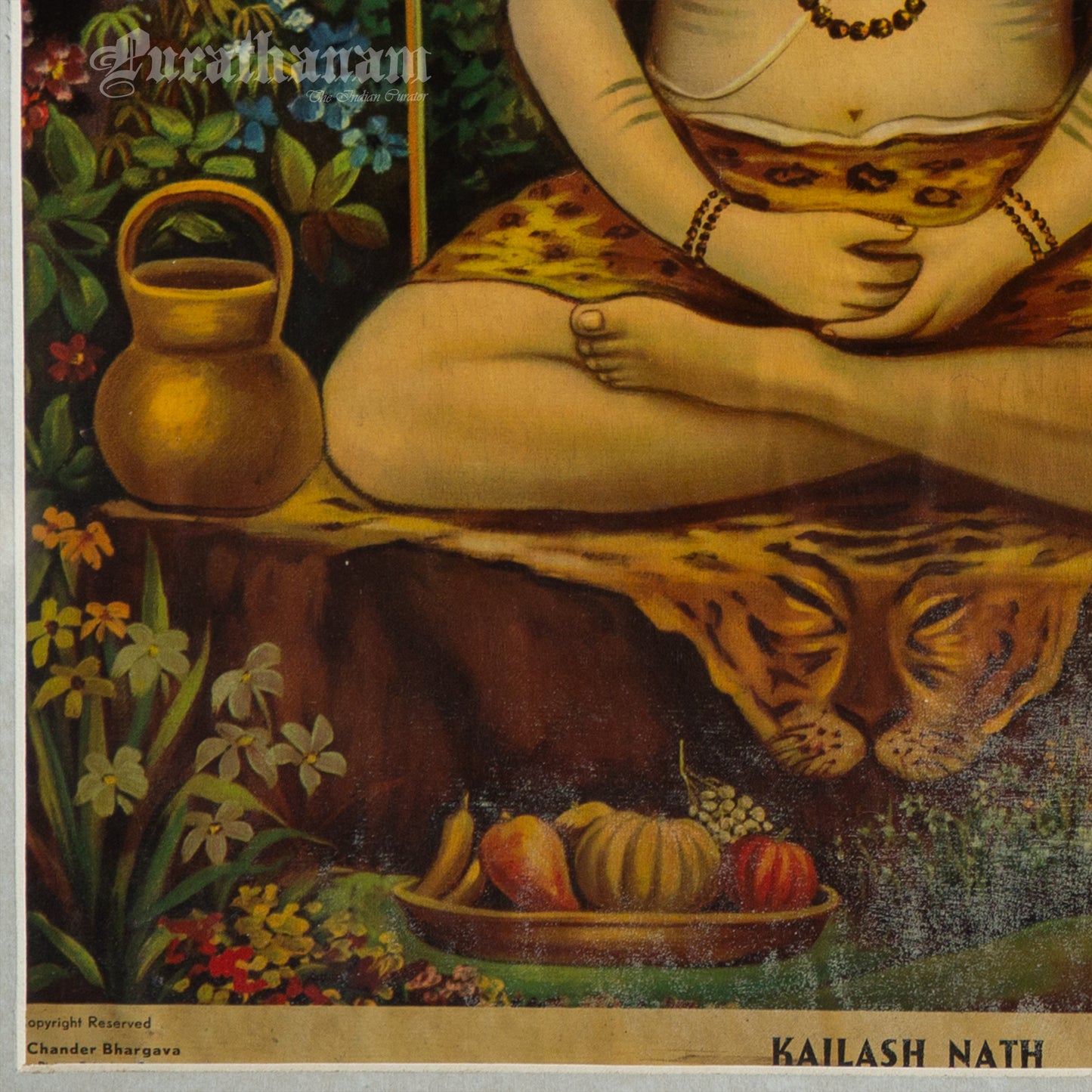 Kailash Nath - Oleograph Print