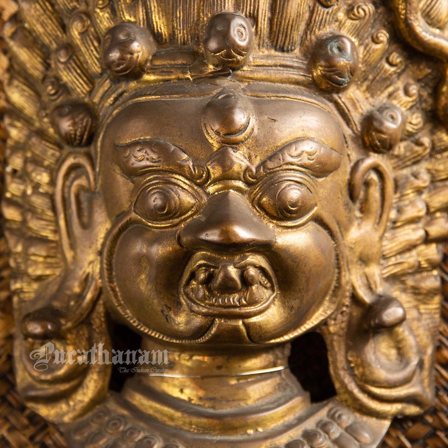 Bhairava Mask - Brass