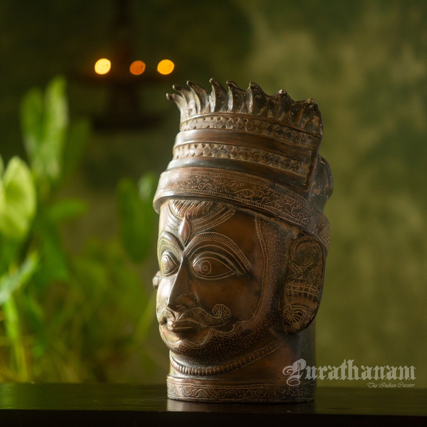 Bhairava Head   - Brass