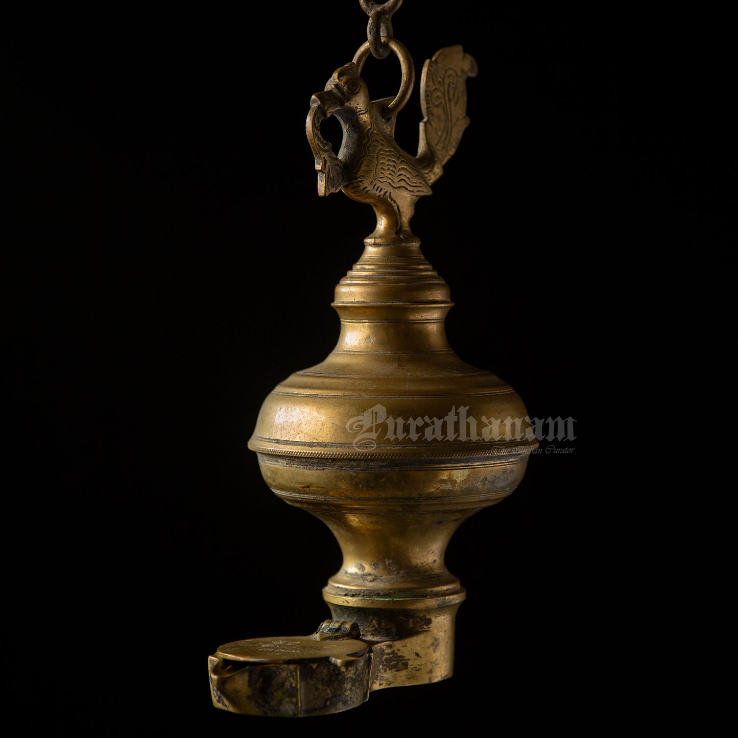 Perpetual Lamp/ Thoondamani vilakku - Brass