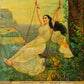 Mohini by Ravi Varma - Oleograph  Print