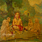 Shankarachariyar by Ravi Varma - Oleograph Print