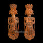 Celestial Musician Wooden brackets - Pair