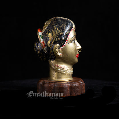 Gauri Head - Brass