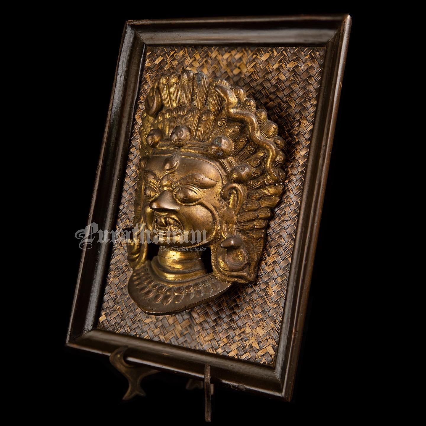 Bhairava Mask - Brass