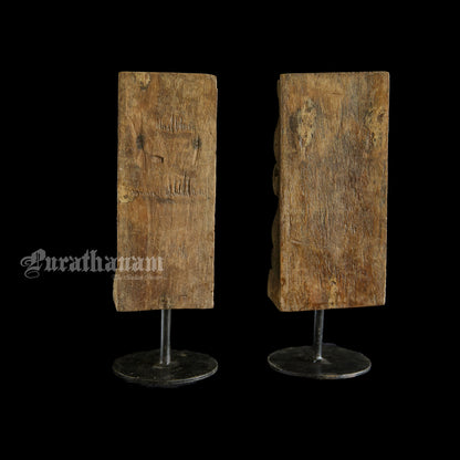 Peacock Bracket Corbels - Pair