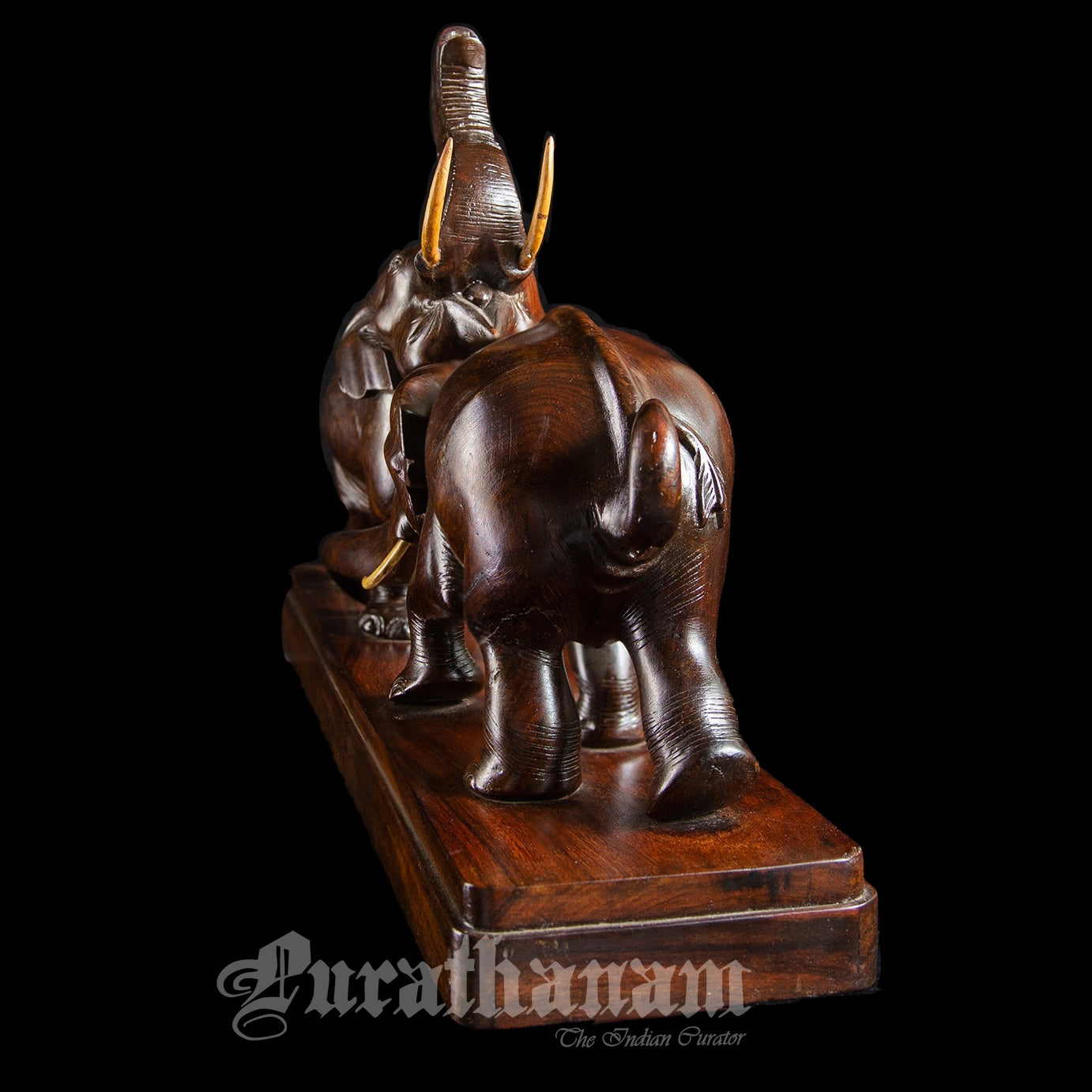 Elephants - Rose wood