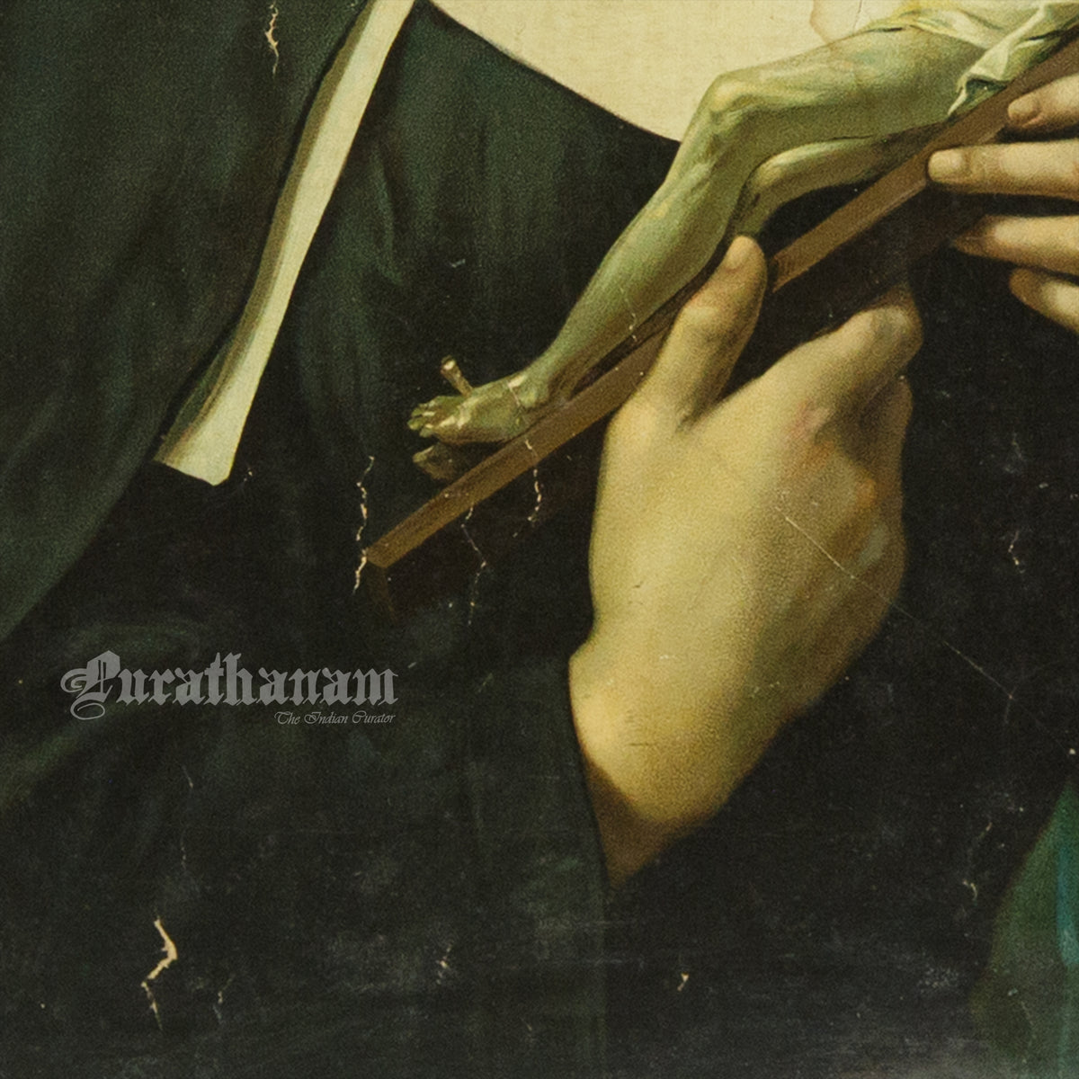 Saint Rita of Cascia - The Mystical Crowning with Thorns (Chromolithograph Print)