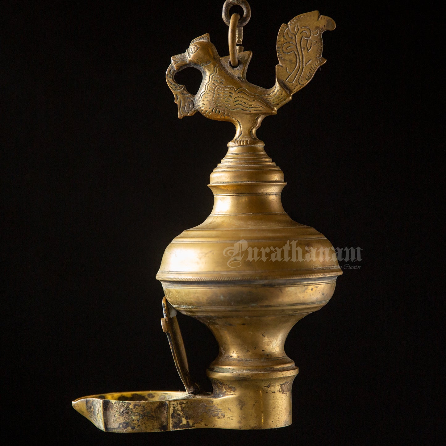 Perpetual Lamp/ Thoondamani vilakku - Brass