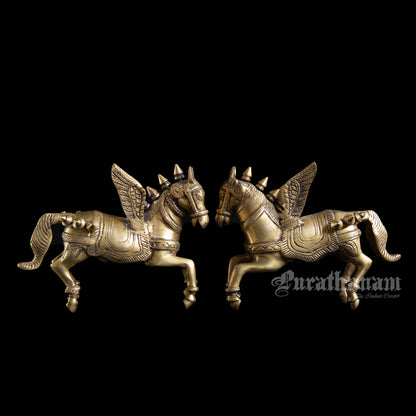 Flying Celestial Horses - Brass