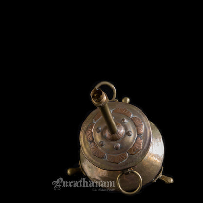 Heritage Brass Lamp (Copper Embellished)