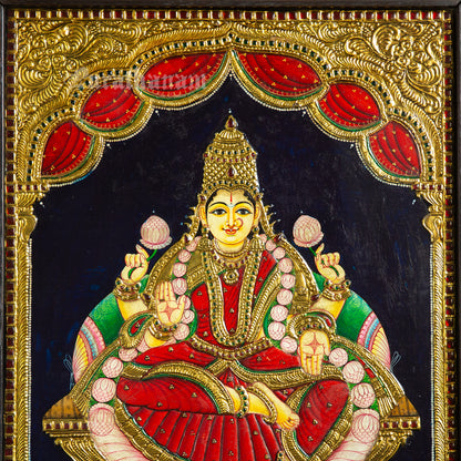 Mahalakshmi - Tanjore Painting