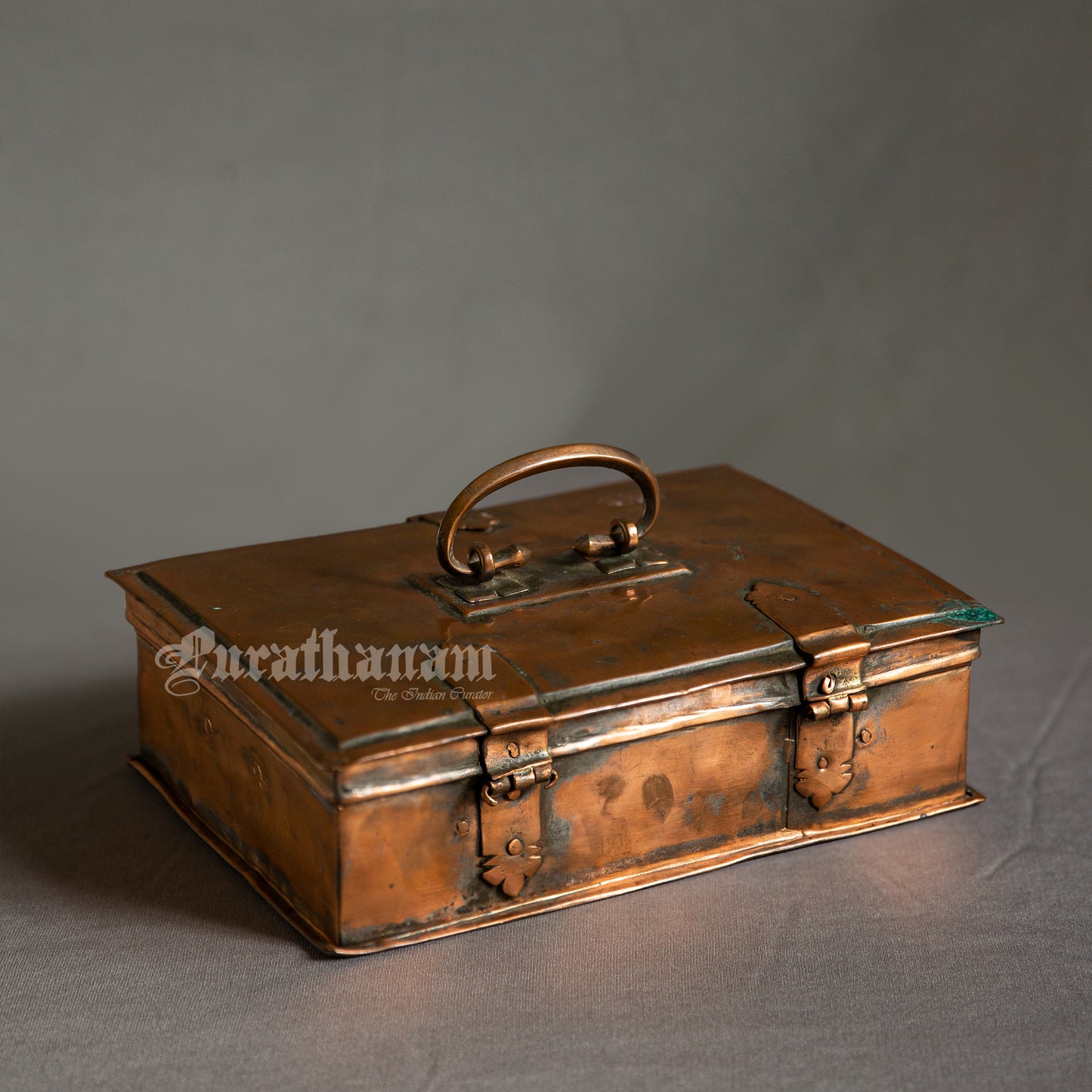 Rectangular Cash Box - Copper