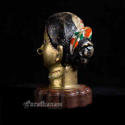 Gauri Head - Brass