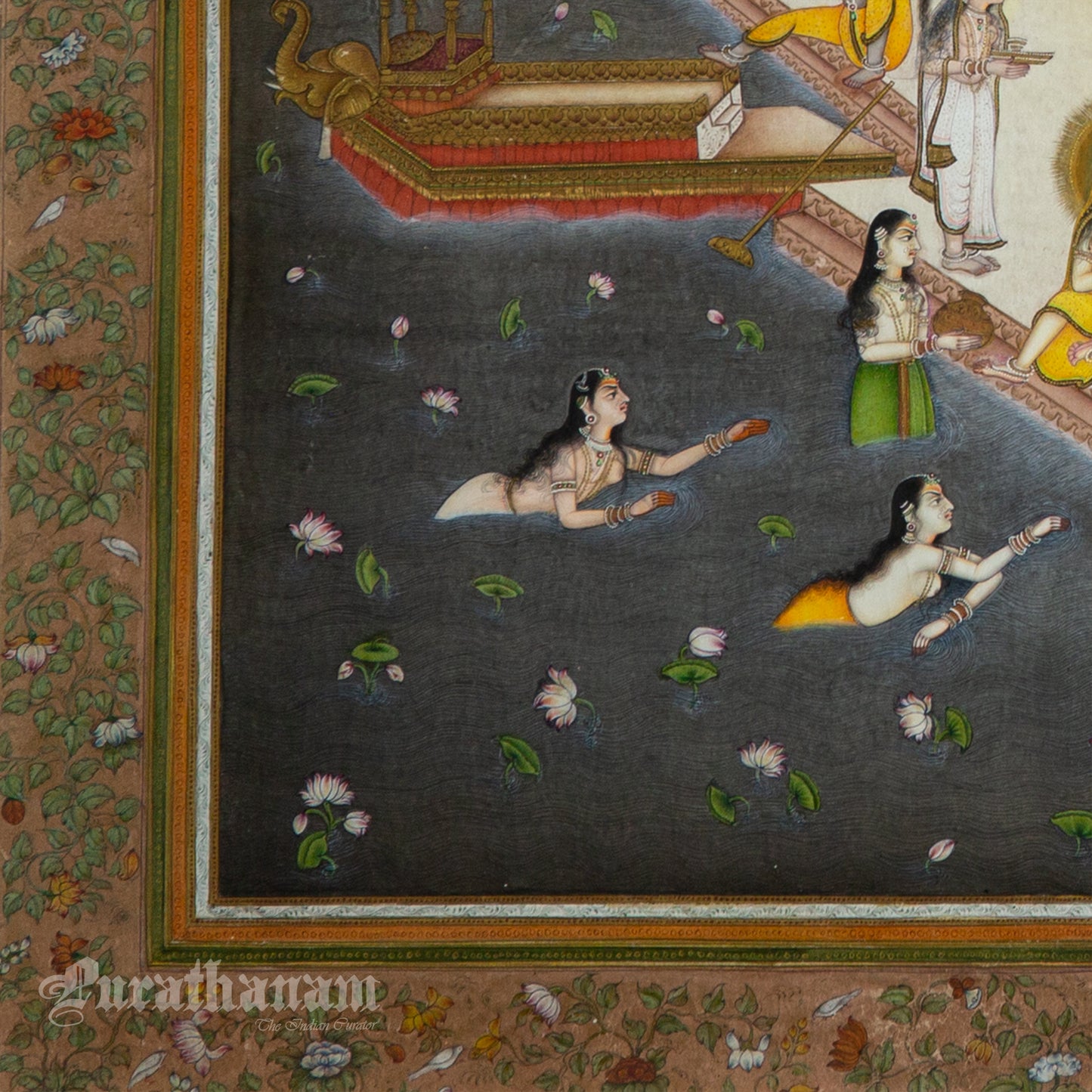 Krishna Leela – Miniature Painting