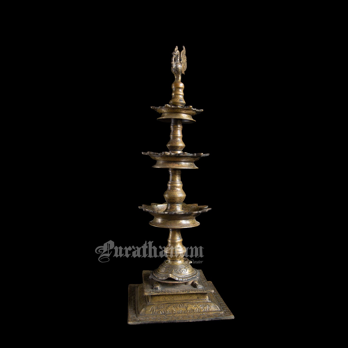 Annapakshi Kuthuvilakku - Brass ( Oil Lamp)