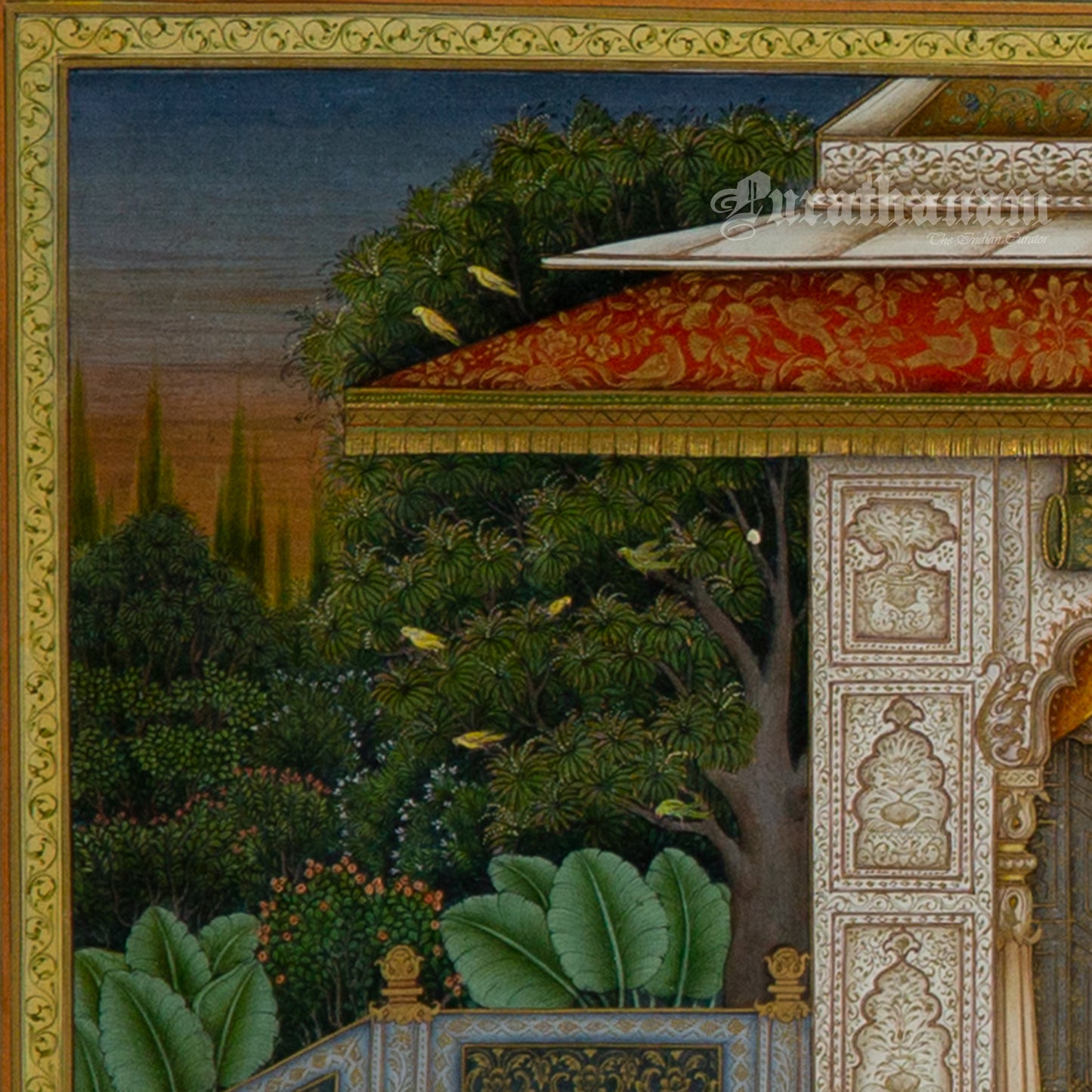 Royal Zenana Scene – Miniature Painting