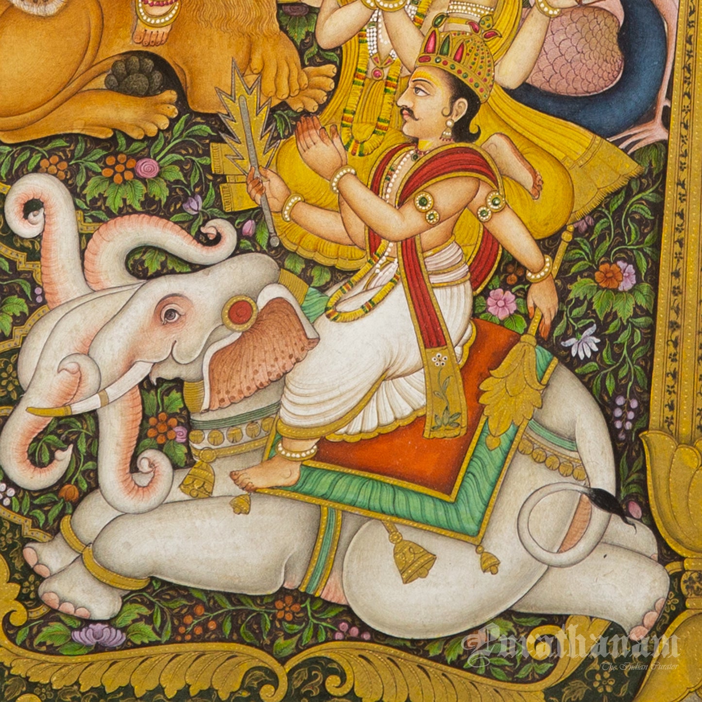 Cosmic Darbar – Miniature Painting