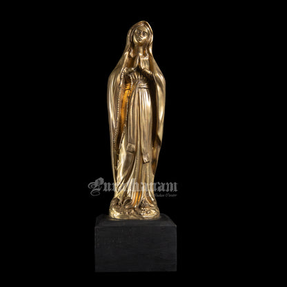 The Virgin Mary - Brass Sculpture
