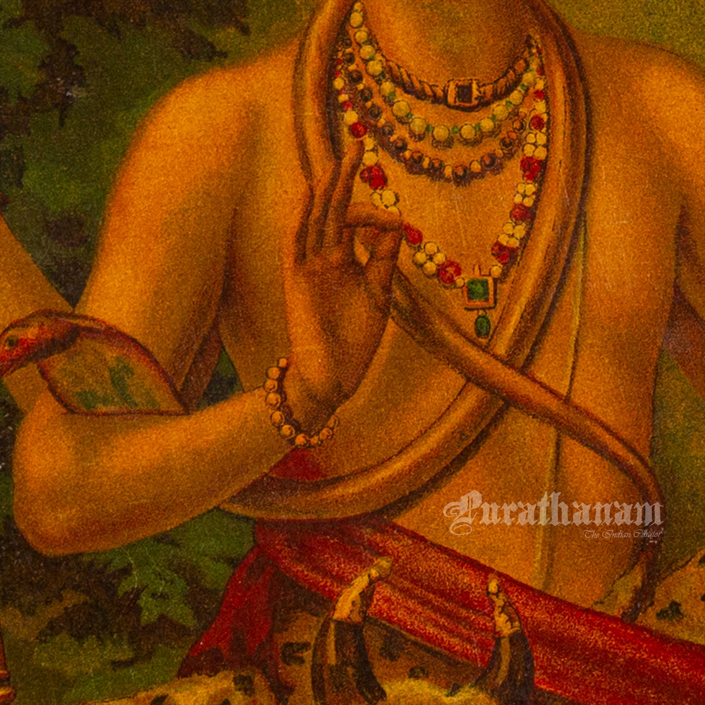 Shiva - by Ravi Varma (Oleograph Print)