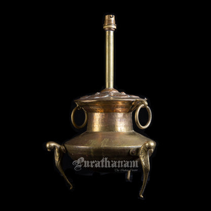 Heritage Brass Lamp (Copper Embellished)