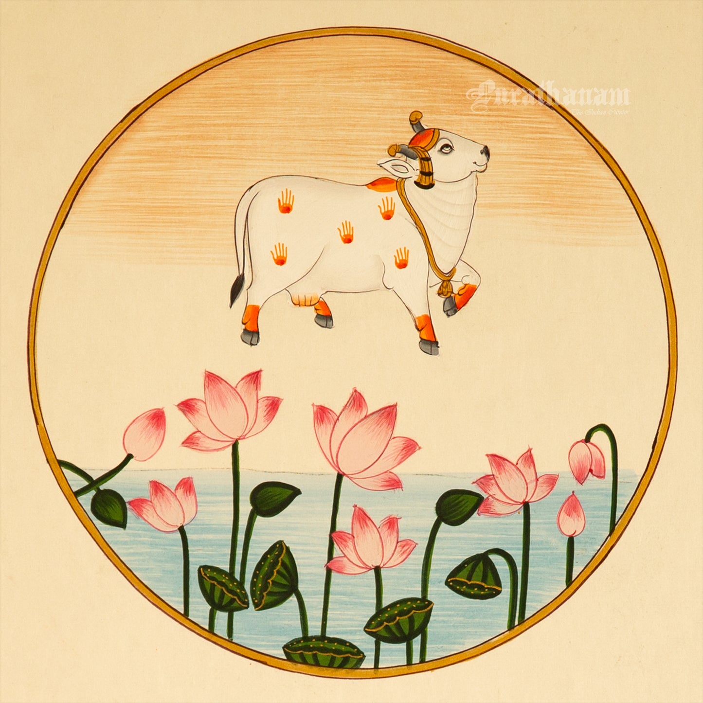 Cow 1 - Pichwai Painting