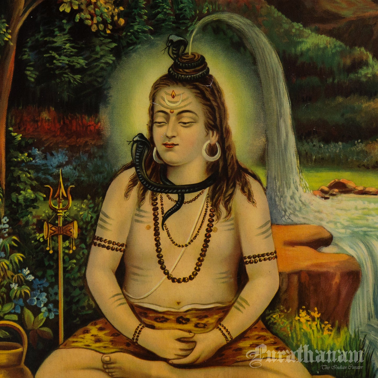 Kailash Nath - Oleograph Print