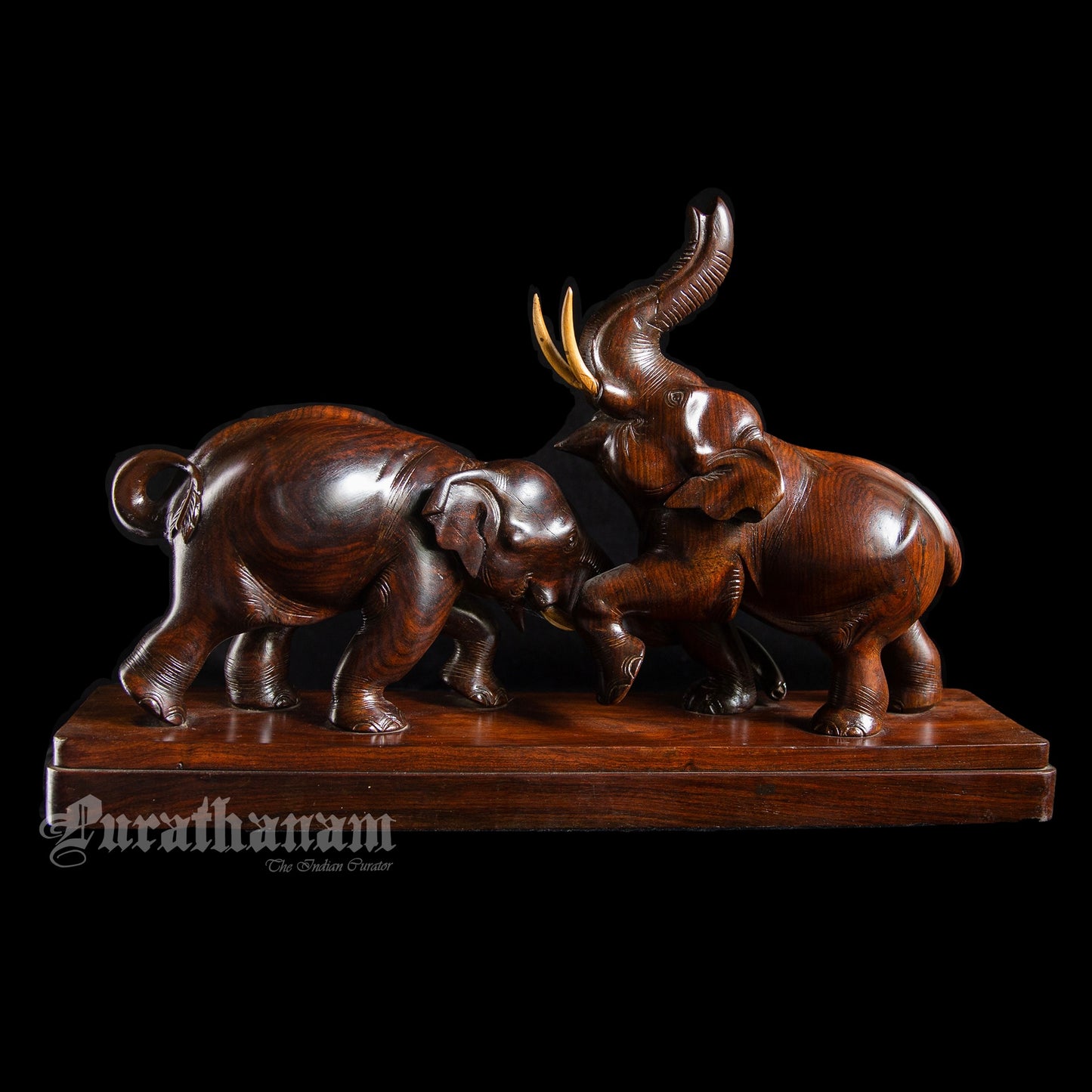 Elephants - Rose wood