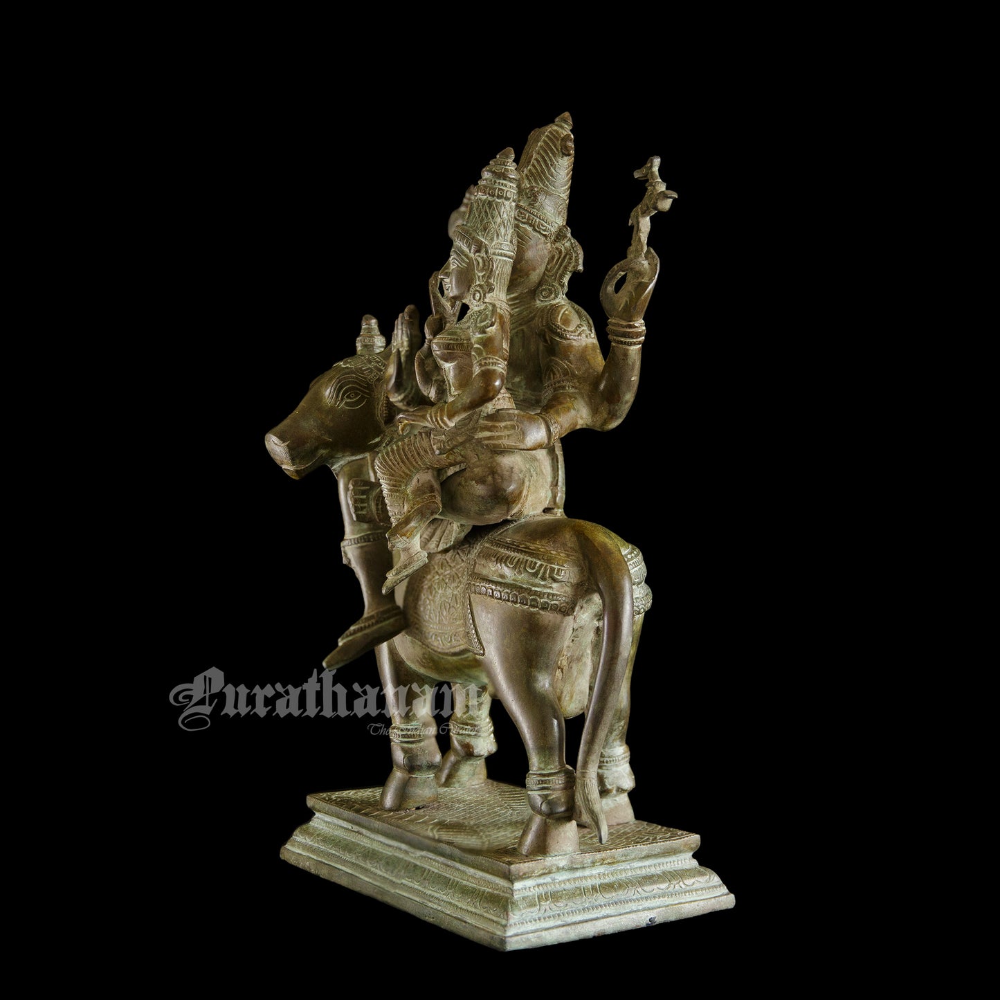 Uma Maheshvar Brass Sculpture