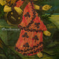 Saraswati by Ravi Varma - Oleograph Print  - Enbellished