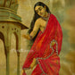 Urvashi by Ravi Varma - Oleograph Print (Embellished)