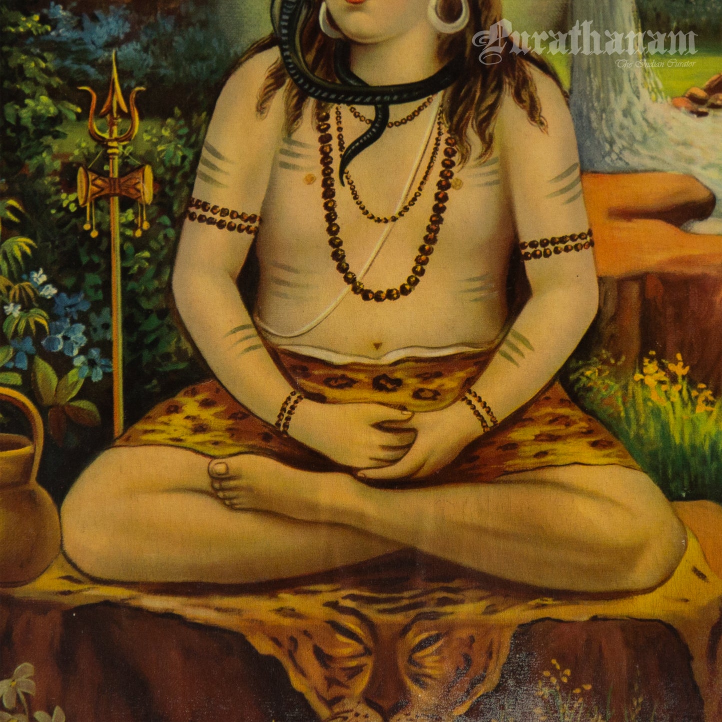 Kailash Nath - Oleograph Print