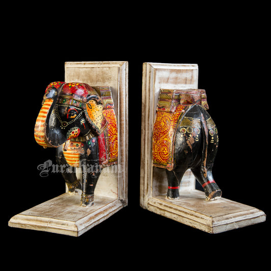 Elephant Book ends
