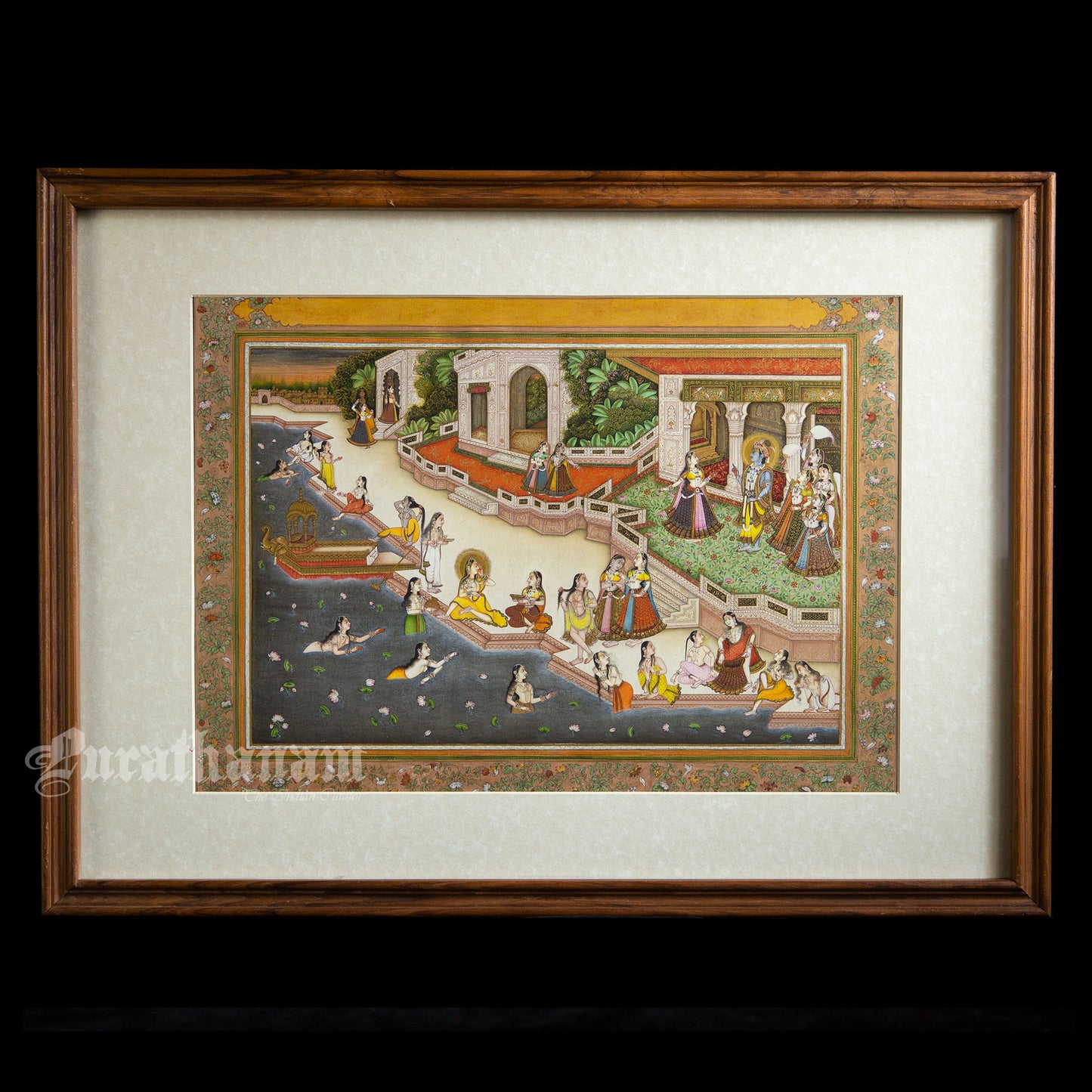 Krishna Leela – Miniature Painting