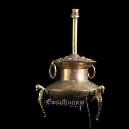 Heritage Brass Lamp (Copper Embellished)