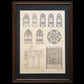 Medieval Architecture & Art-SEEZ - Plate 6  -Steel Engraving