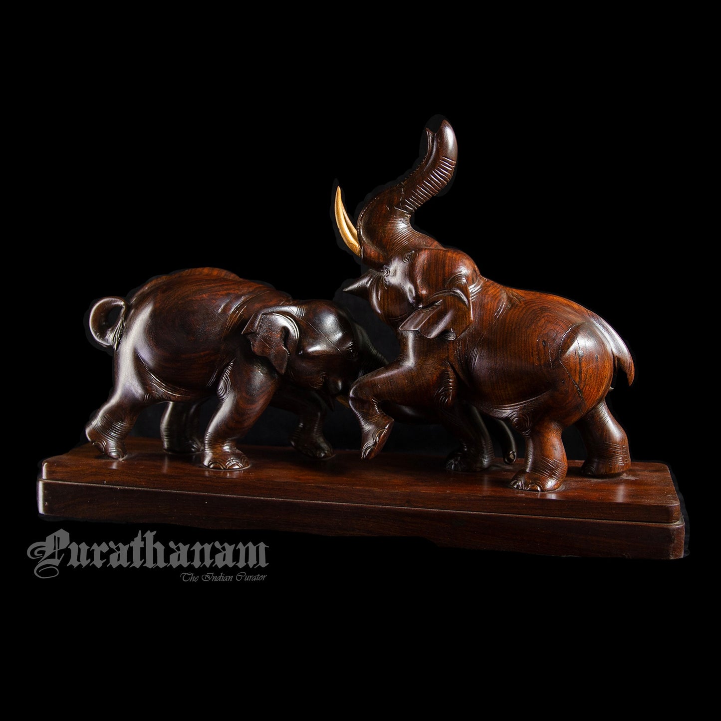 Elephants - Rose wood