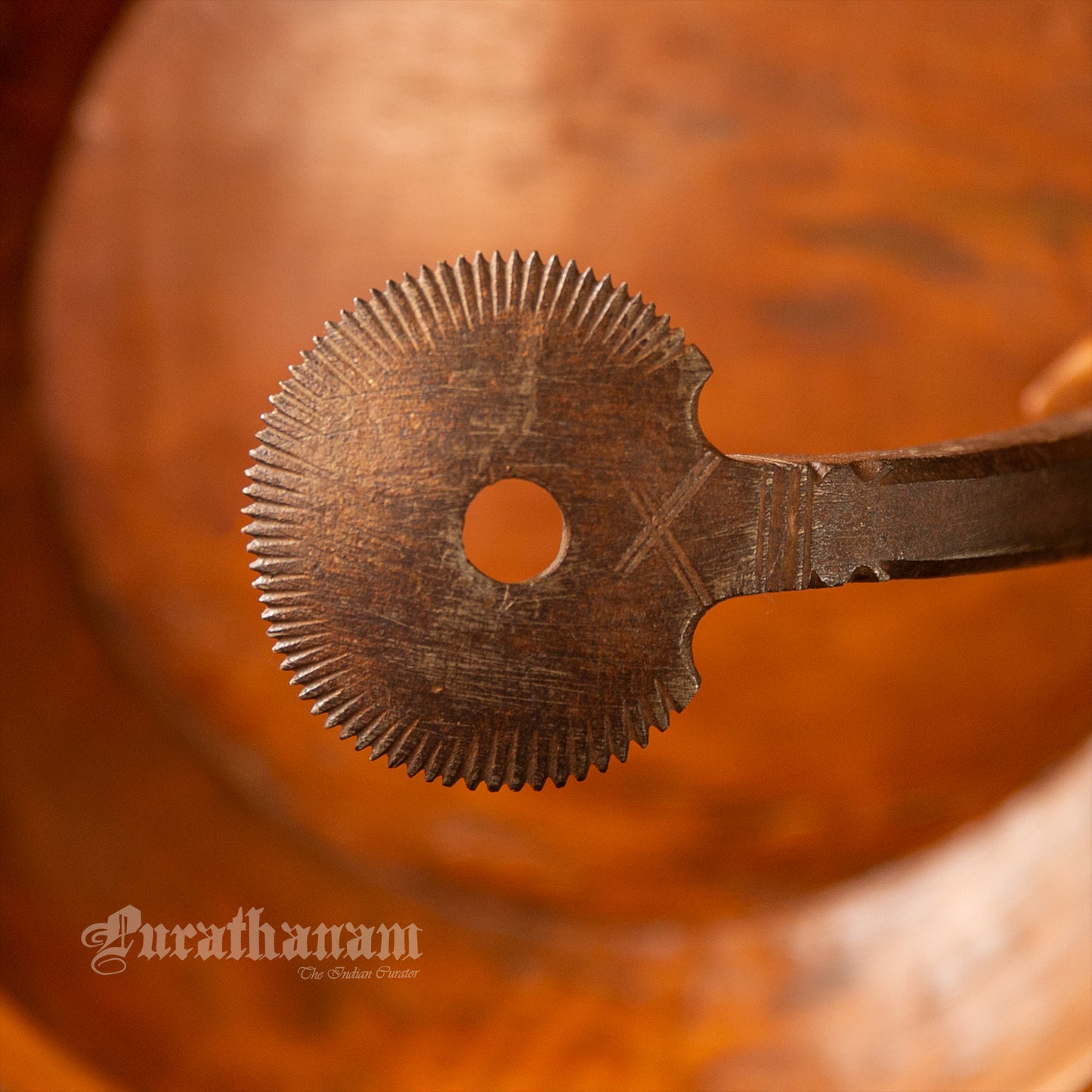 Chettinad Coconut Scraper (Tamil Initials: Mu. Va.)