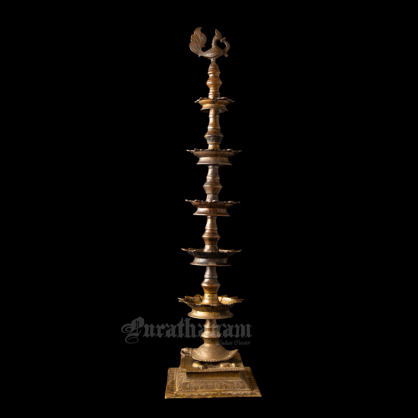 Deepasthambham Vilakku / Thattu Vilakku - Brass