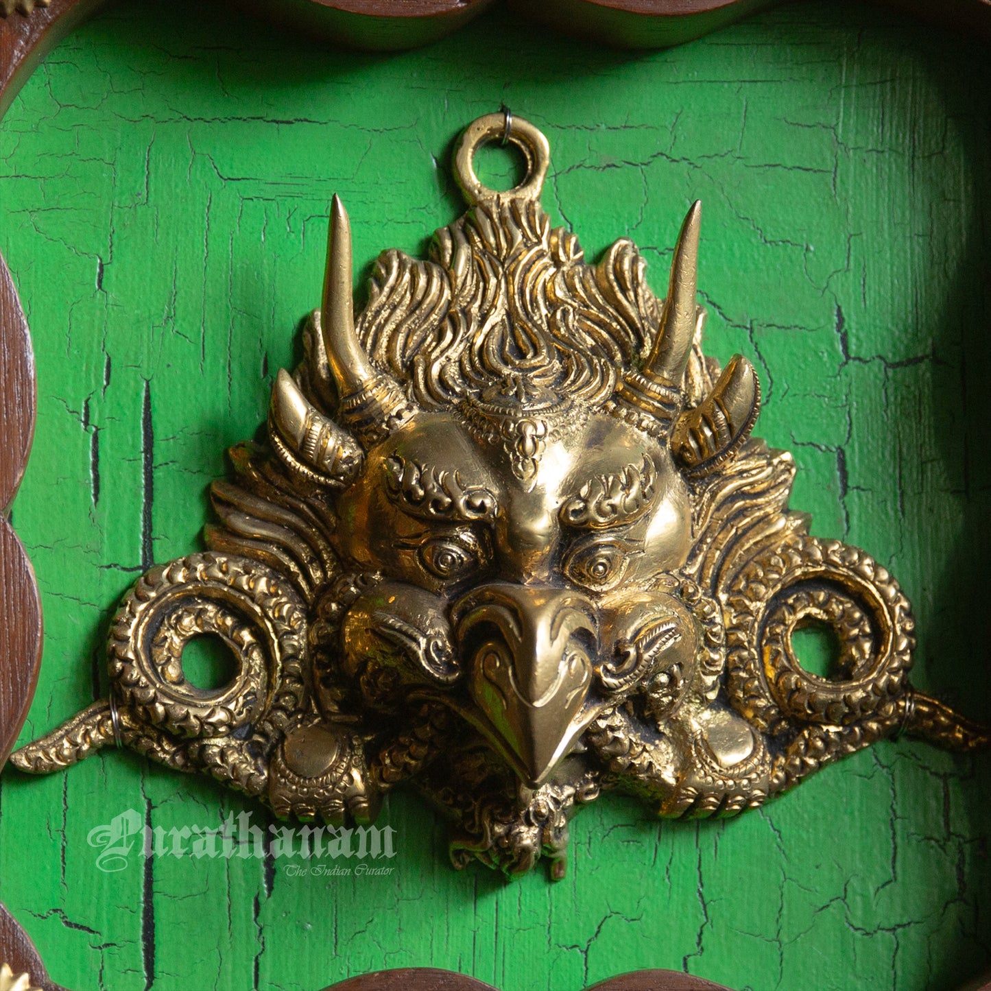 Nepalesebrass Brass Garuda - Plaque