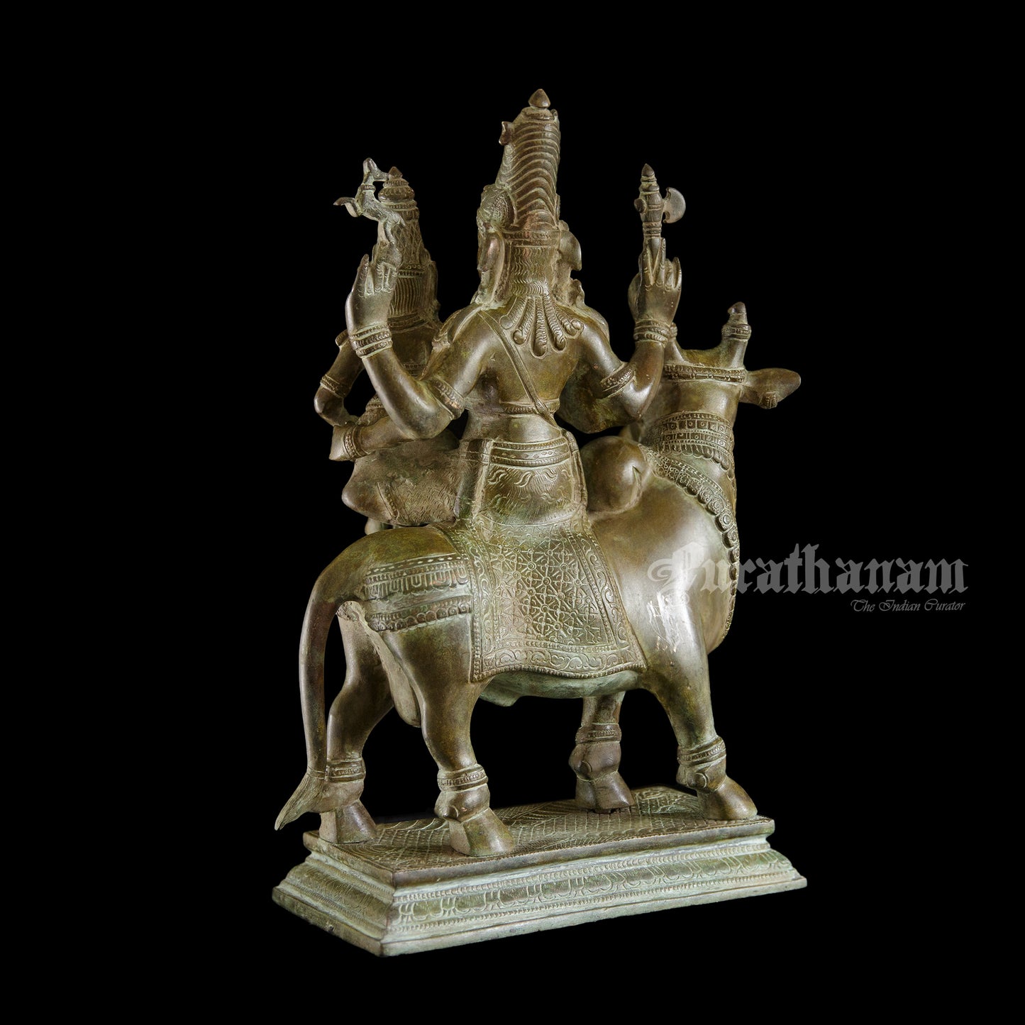 Uma Maheshvar Brass Sculpture