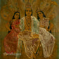 Shesh Narayan by Ravi Varma- Embellished Oleograph Print